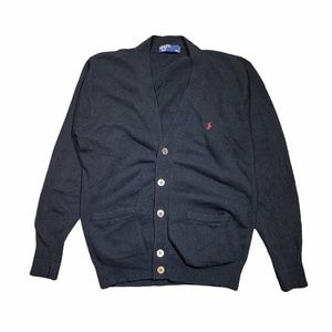 Vintage 90s Polo Ralph Lauren Wool Knit Cardigan